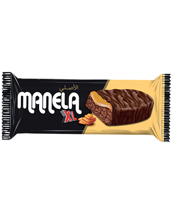 MANELA XL ELİPS KOKOLİN KAPLAMALI KARAMEL SOS DOLGULU KEK