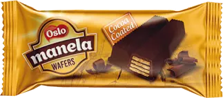 MANELA KAKAO KAPLAMALI  FINDIK KREMALI GOFRET