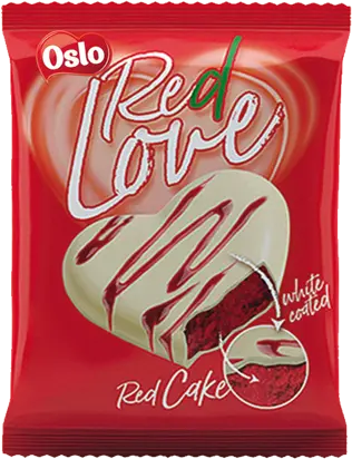 RED LOVE BEYAZ KOKOLİN KAPLAMALI KIRMIZI KEK